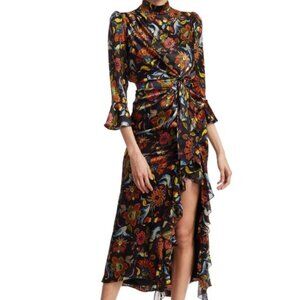 Cinq A Sept Juliana Paisley-Print Midi Dress